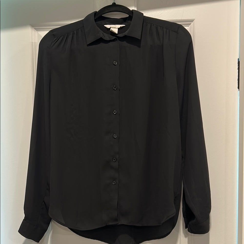 H&M Black Blouse
